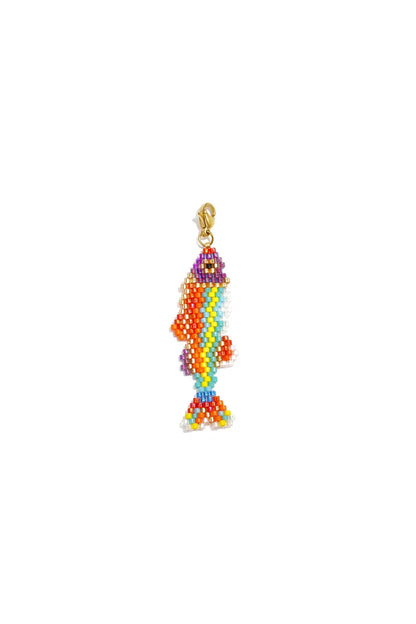 Lilli June Agaat Vissen Bedeltje - DIY Sieraden - Gemixte Kleuren