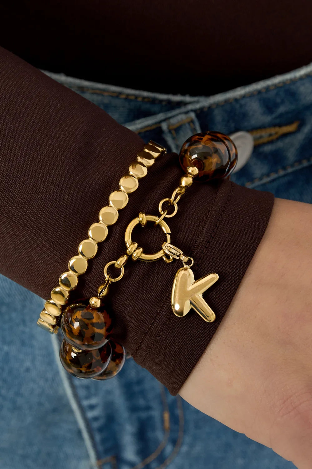 Lilli June Letter Bedeltje - DIY Sieraden - Goud