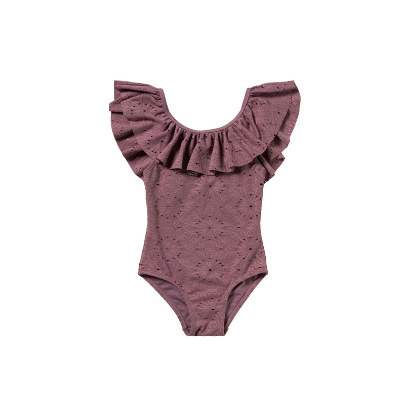 Salted Stories - Badpak - Broderie - Dusky Orchid