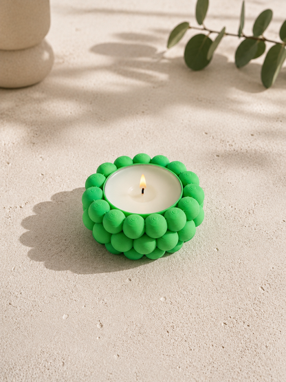 Waxinelichthouder 3D Geprint - Bubbel Design - Little Things 3D