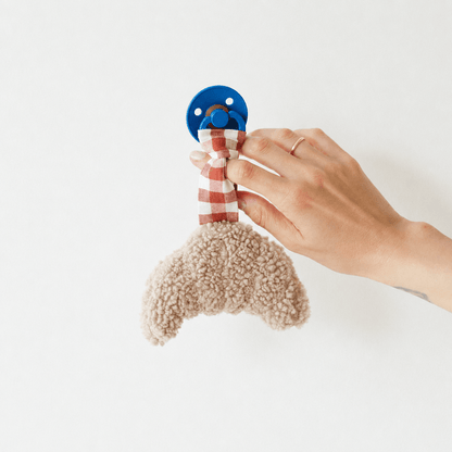 Atelier Pomme - Speendoekje Little Croissant - Bonjour Brique - Little Things