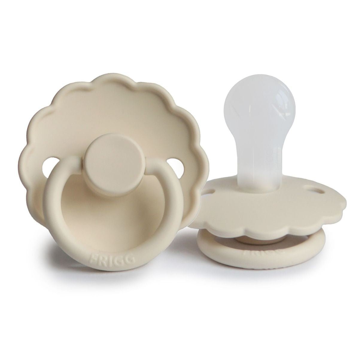 FRIGG Daisy siliconen fopspeen – Cream - Little Things