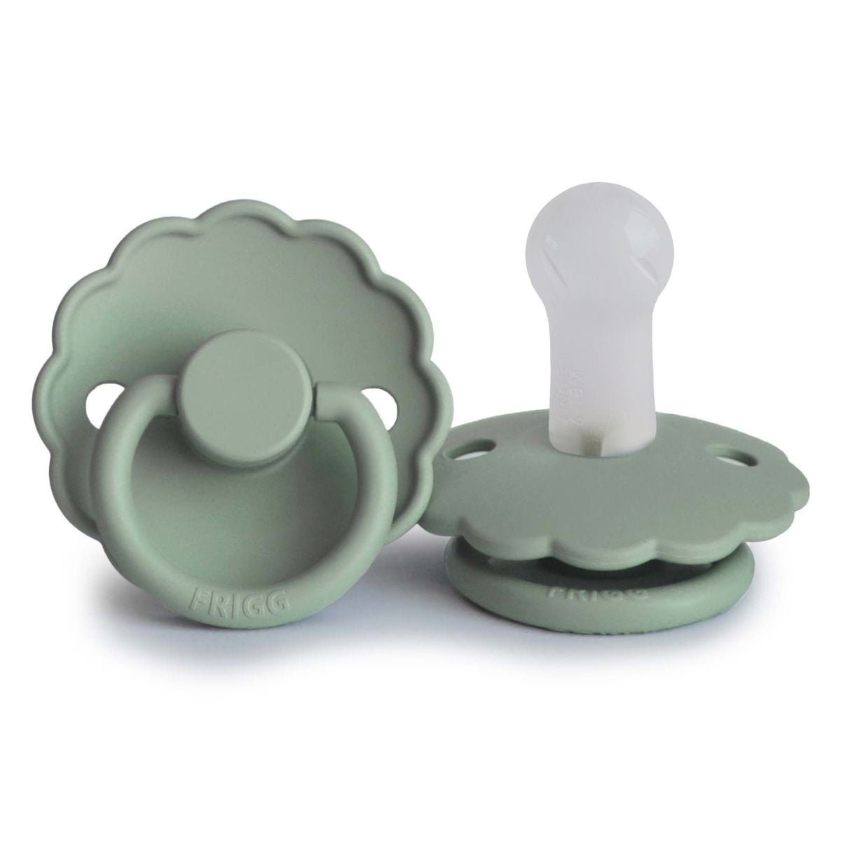 FRIGG Daisy siliconen fopspeen – Sage - Little Things