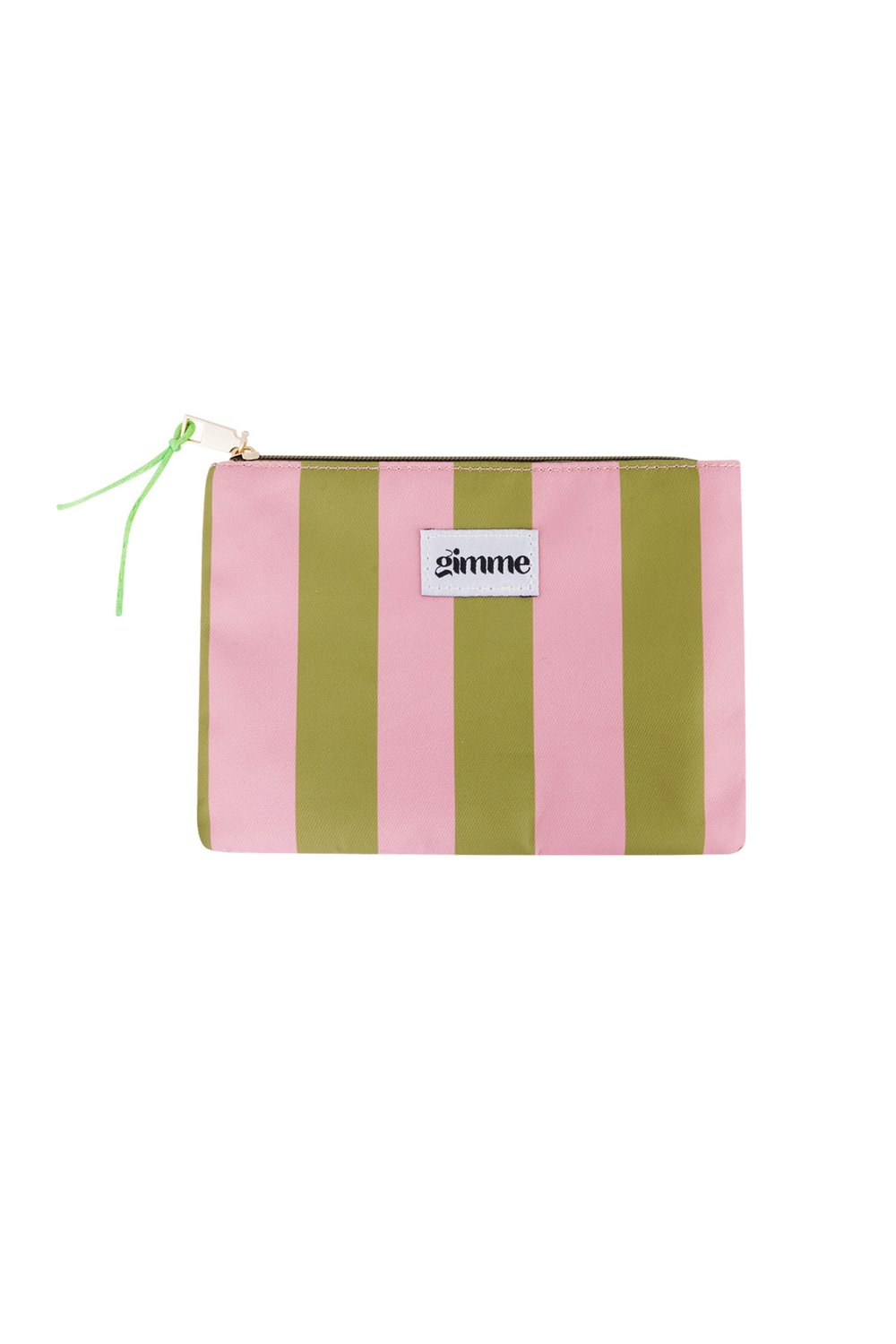 Gimme Makeup Tas Groot Streep - Roze Groen - Little Things