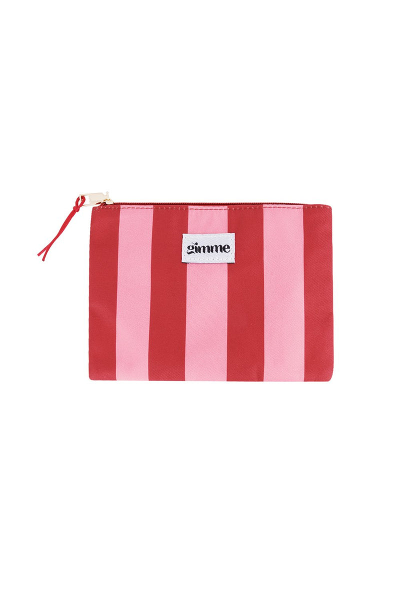 Gimme Makeup Tas Groot Streep - Roze Rood