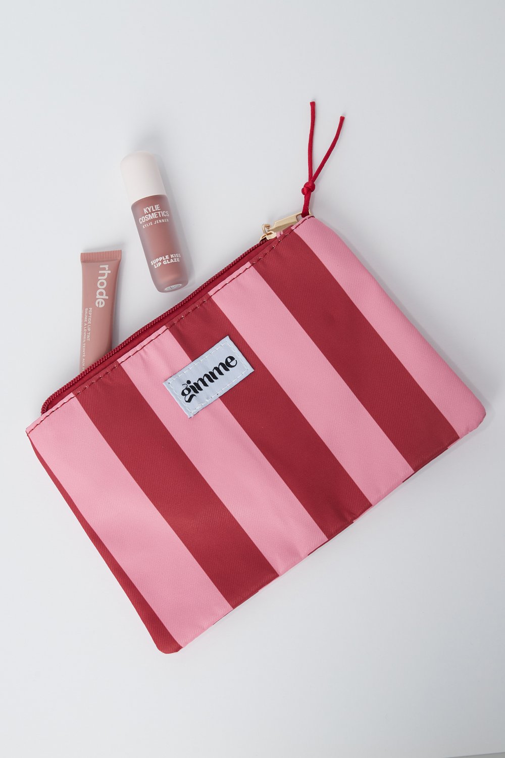 Gimme Makeup Tas Groot Streep - Roze Rood - Little Things