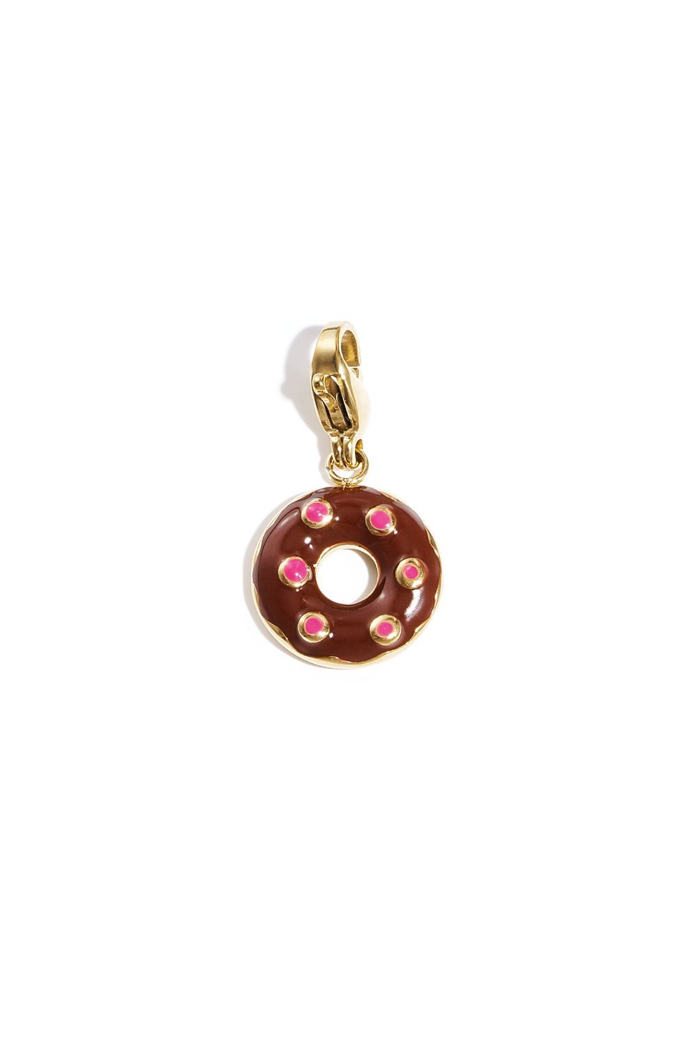 Lilli June Donut Charm – DIY Sieraden Bedeltje – Bruin - Little Things