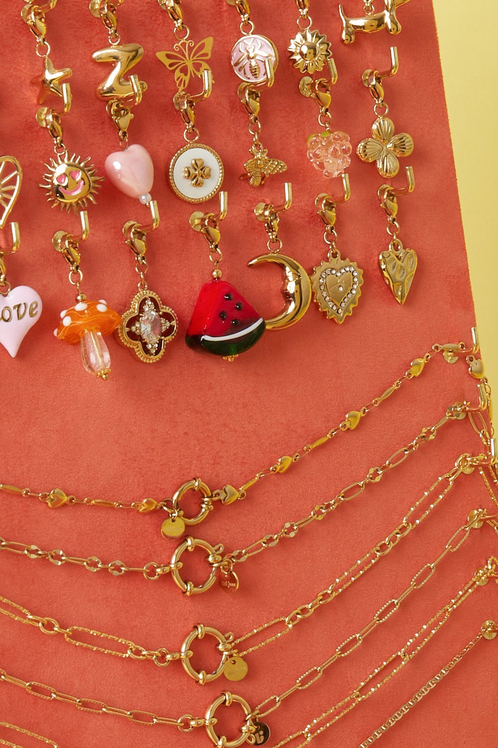 Lilli June Watermeloen Charm - DIY Sieraden Bedeltje - Rood - Little Things