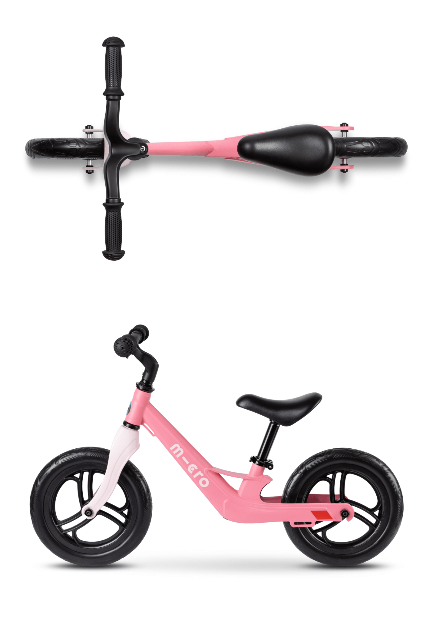 Micro Balance Bike Lite – Laufrad für Kleinkinder – Flamingorosa