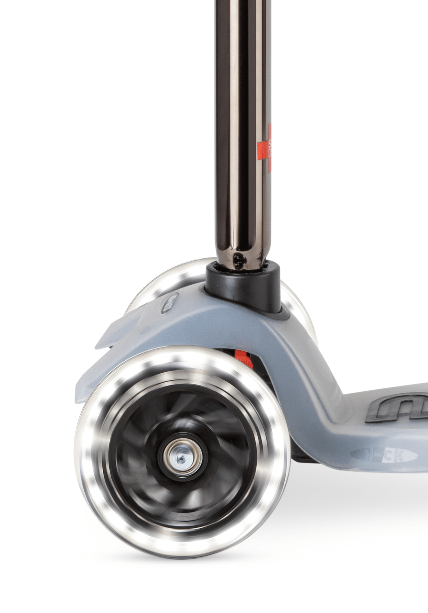 Micro Maxi Deluxe Flux LED – Kinderstep met Lichtgevende Wielen – Neochrome Zwart - Little Things