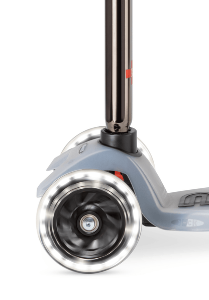 Micro Maxi Deluxe Flux LED – Kinderstep met Lichtgevende Wielen – Neochrome Zwart - Little Things