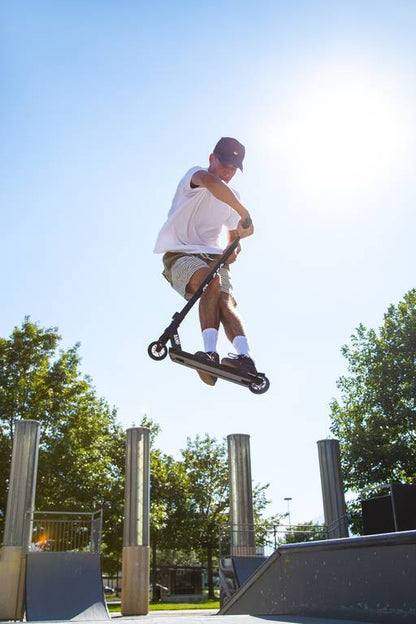 Micro Ramp – Stunt Kinderstep – Zwart - Little Things