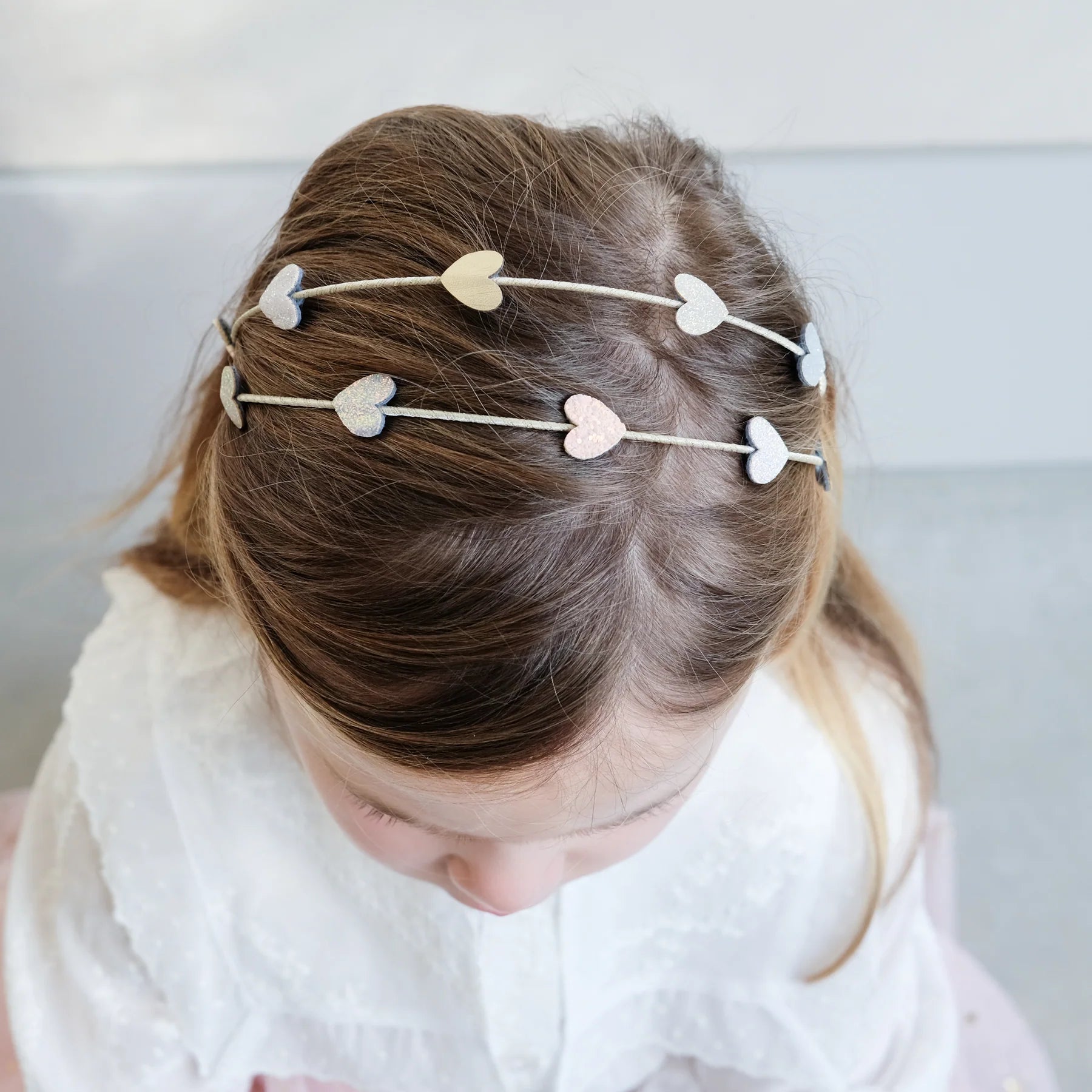 Mimi & Lula Dubbele Haarband met Hartjes - Little Things