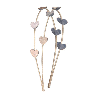 Mimi & Lula Dubbele Haarband met Hartjes - Little Things