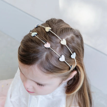 Mimi & Lula Dubbele Haarband met Hartjes - Little Things