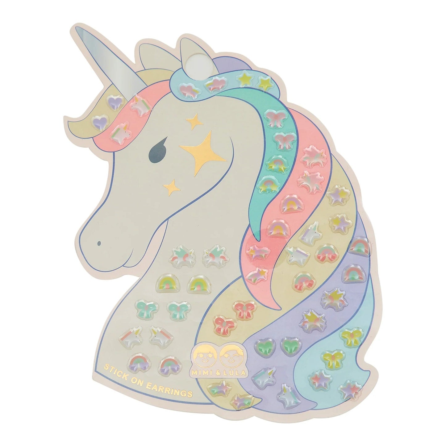 Mimi & Lula Unicorn Plak Oorbellen - Little Things