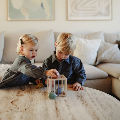 Mushie Elastic Shape Sorter - Little Things