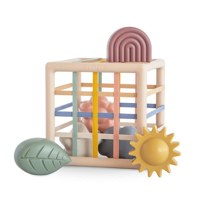 Mushie Elastic Shape Sorter - Little Things