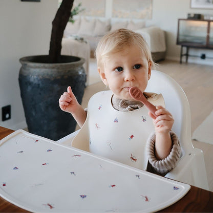 Mushie First Feeding Baby Spoon – Rose / Soft Lilac - Little Things