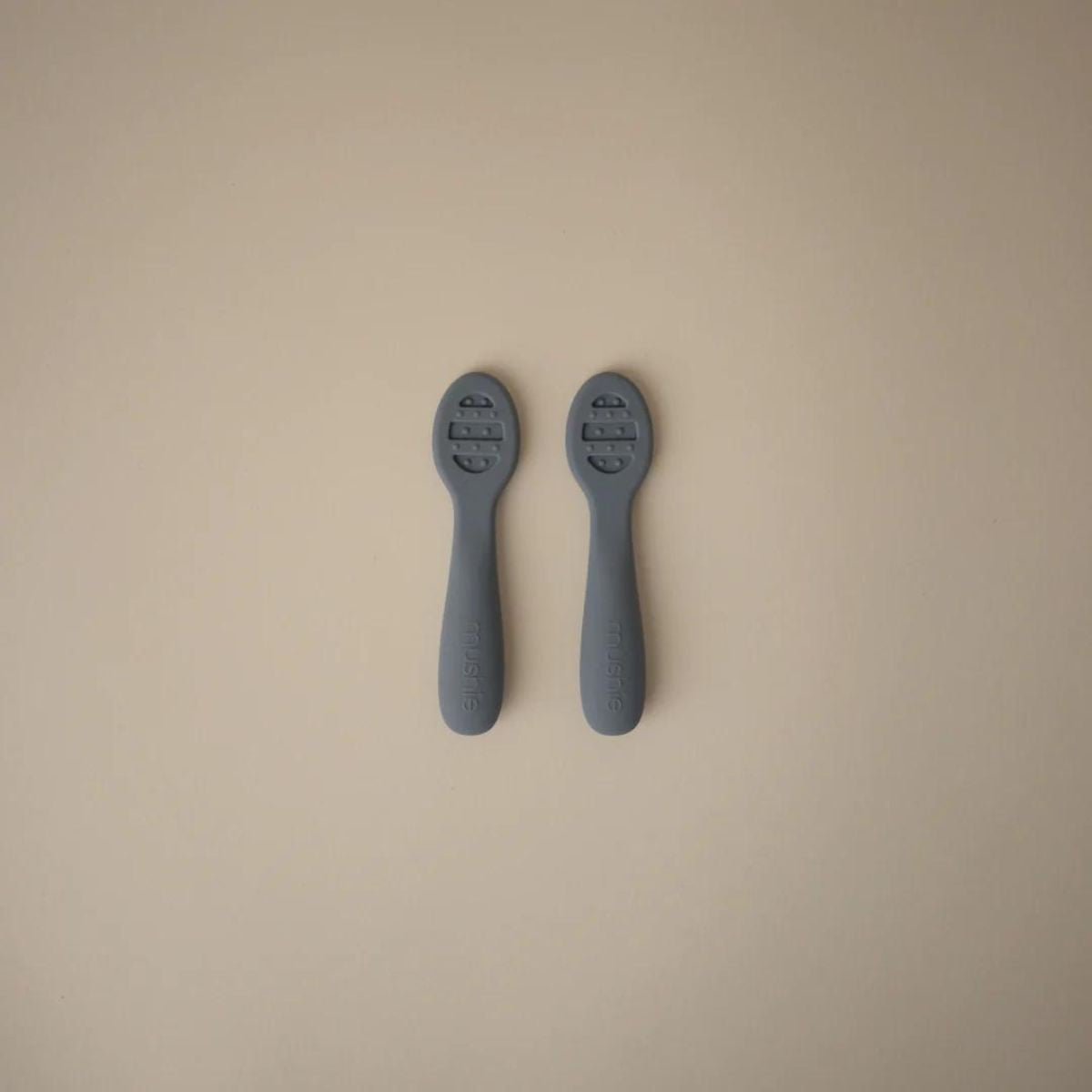 Mushie First Feeding Baby Spoon – Tradewinds / Shifting Sand - Little Things