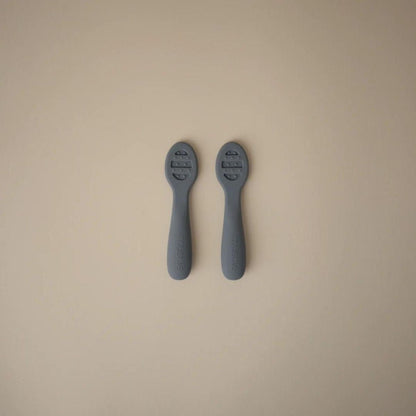Mushie First Feeding Baby Spoon – Tradewinds / Shifting Sand - Little Things