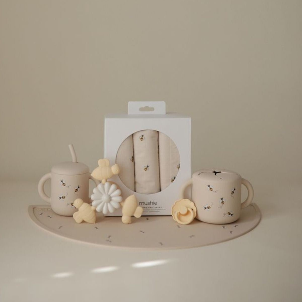 Mushie Snack Cup – Bees - Little Things