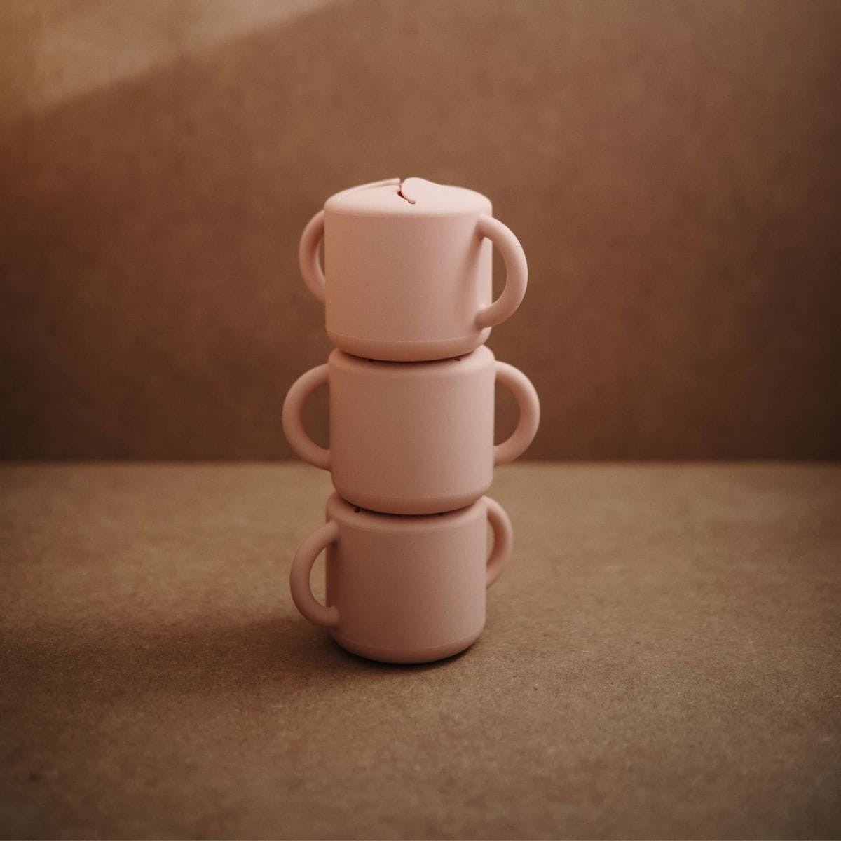 Mushie Snack Cup – Blush - Little Things