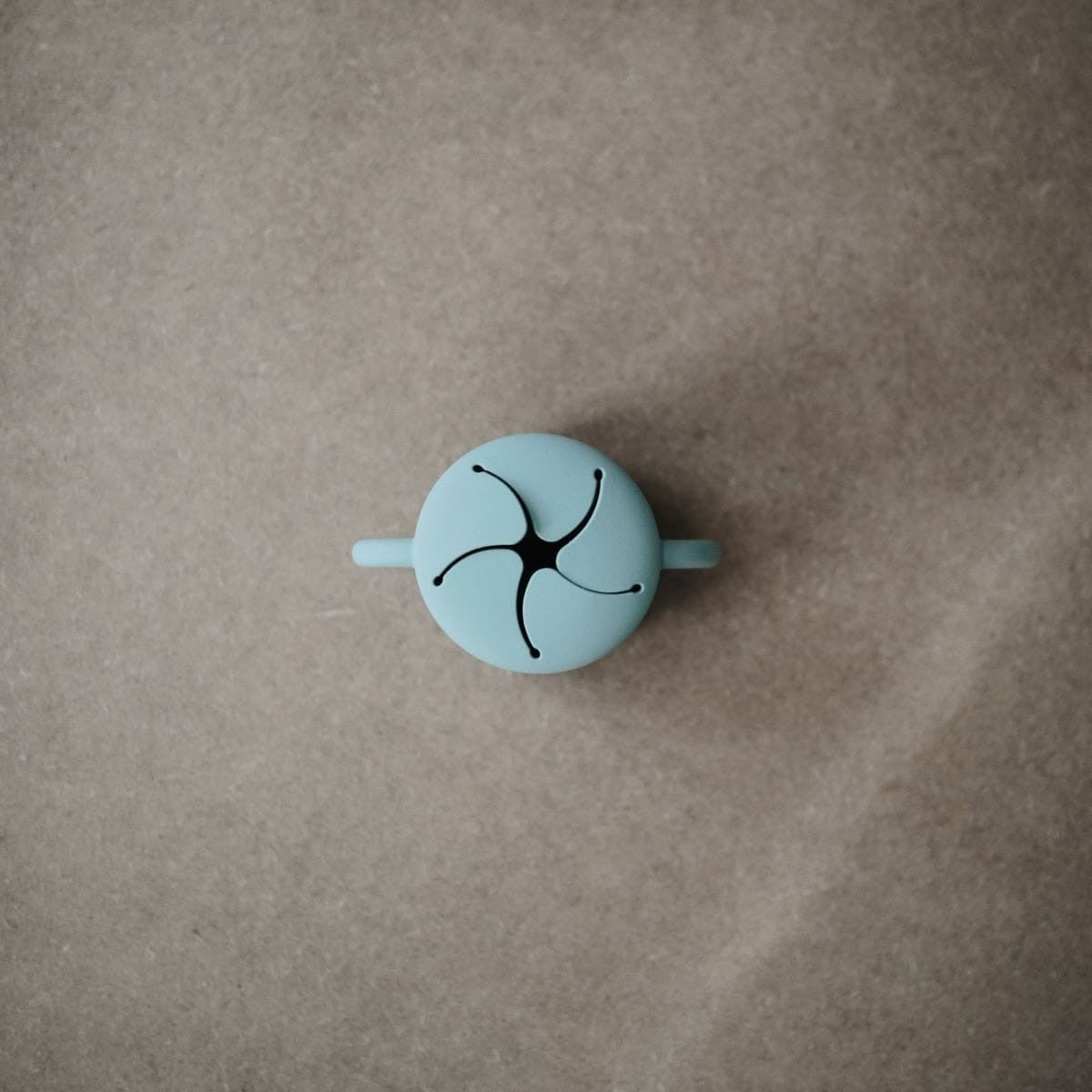 Mushie Snack Cup – Cambridge Blue - Little Things