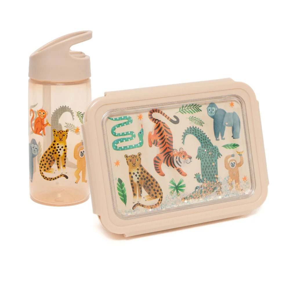 Petit Monkey Bento Lunchbox – Ondersteboven Dieren - Little Things
