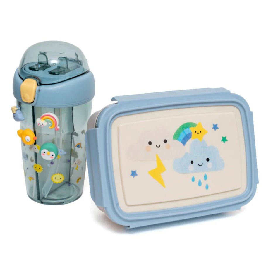 Petit Monkey Bento Lunchbox RVS – Sparkling Sky - Little Things