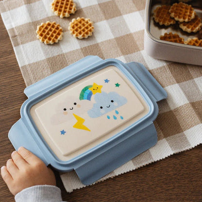 Petit Monkey Bento Lunchbox RVS – Sparkling Sky - Little Things