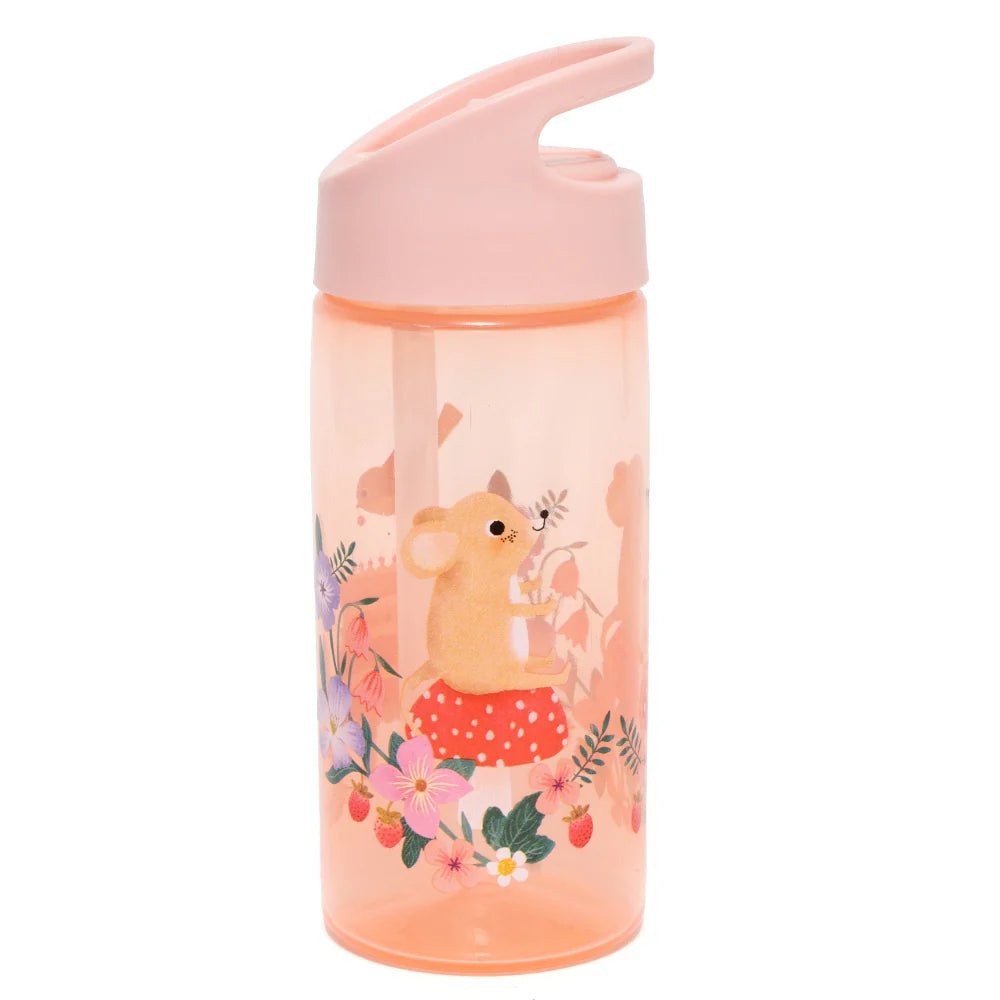 Petit Monkey Drinkfles met Rietje – Dieren Picnic - Little Things