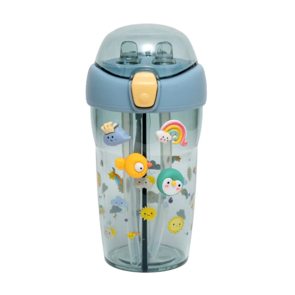 Petit Monkey Dubbele Drinkfles – Sparkling Sky - Little Things