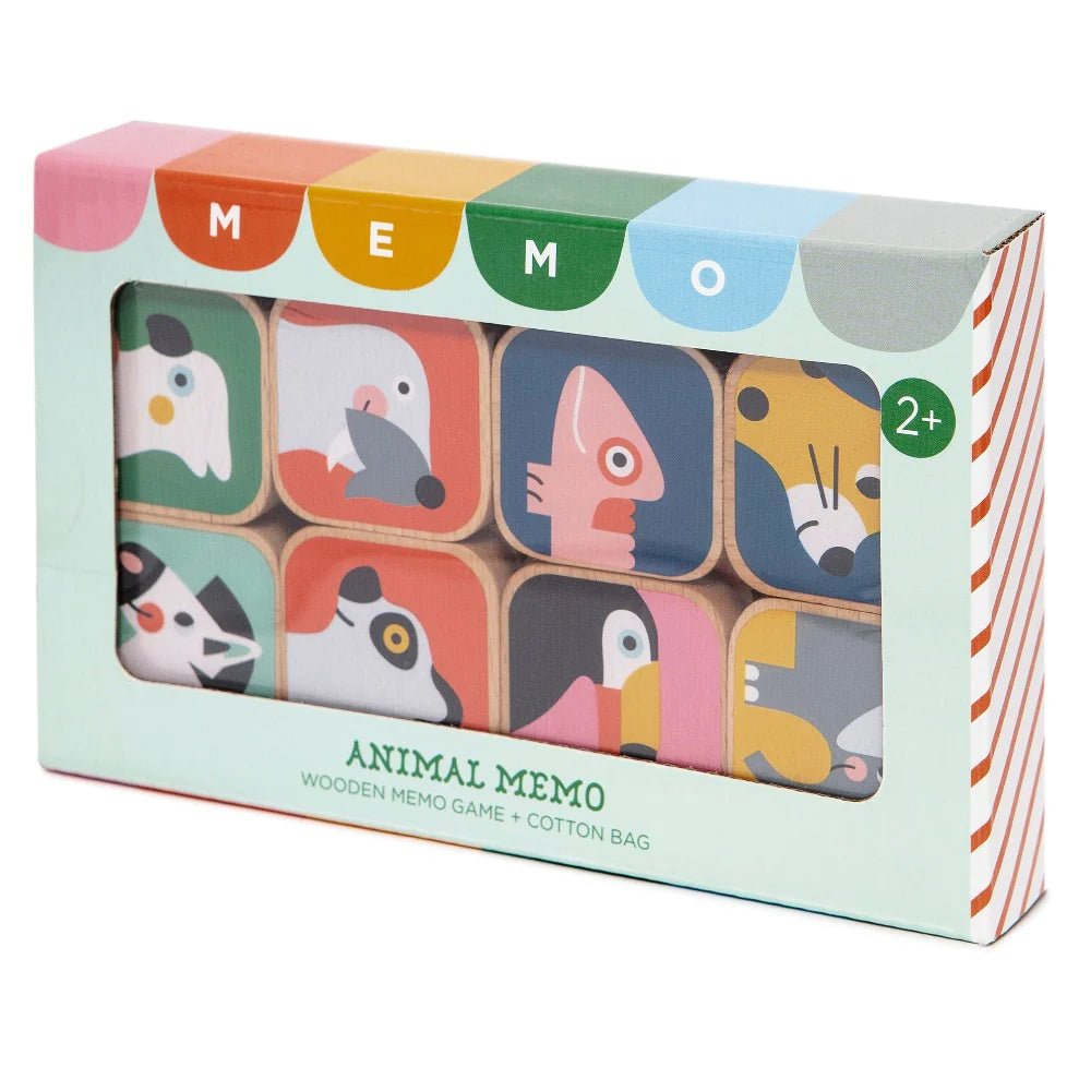 Petit Monkey Houten Dieren Memospel - Little Things