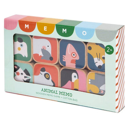 Petit Monkey Houten Dieren Memospel - Little Things