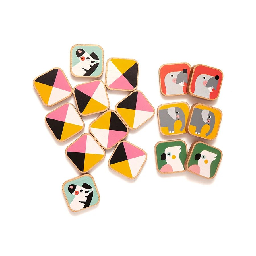 Petit Monkey Houten Dieren Memospel - Little Things