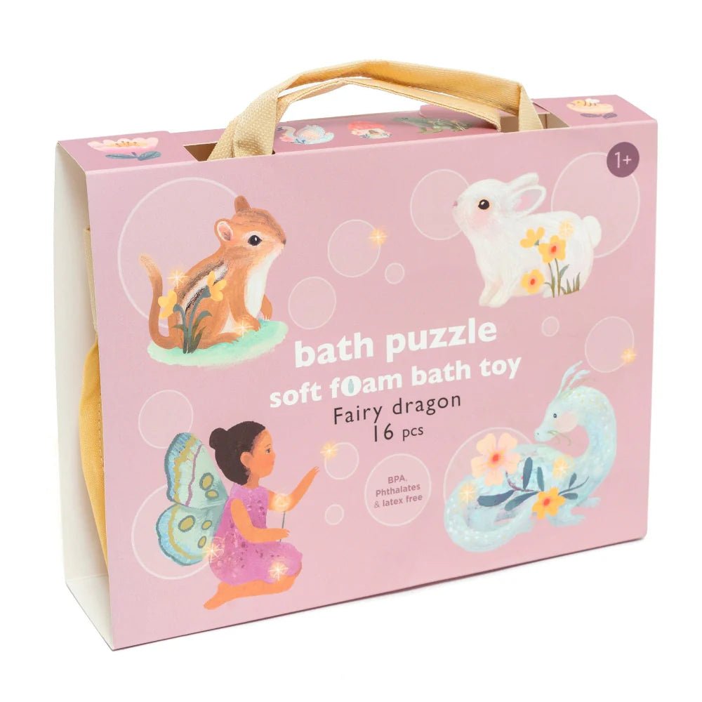 Petit Monkey Zachte Schuim Badpuzzel – Feeënbos - Little Things
