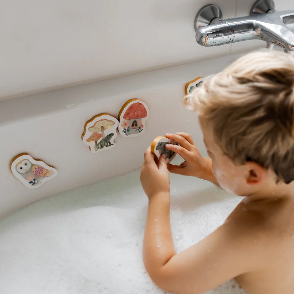 Petit Monkey Zachte Schuim Badpuzzel – Feeënbos - Little Things