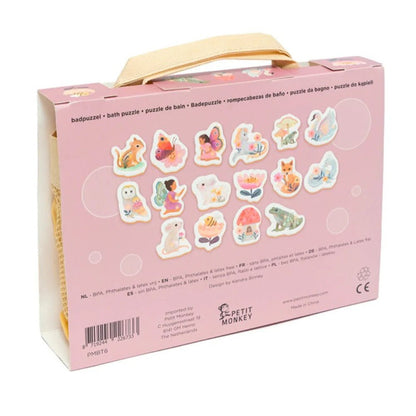 Petit Monkey Zachte Schuim Badpuzzel – Feeënbos - Little Things