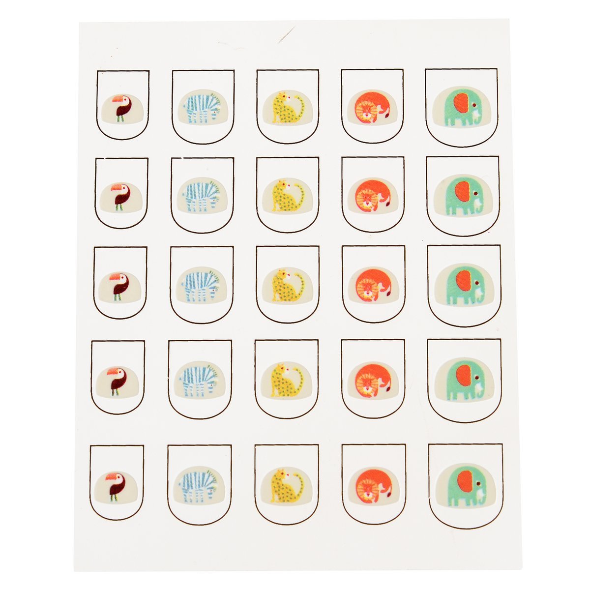 Rex London – Nagelstickers voor Kinderen – Wild Wonders - Little Things
