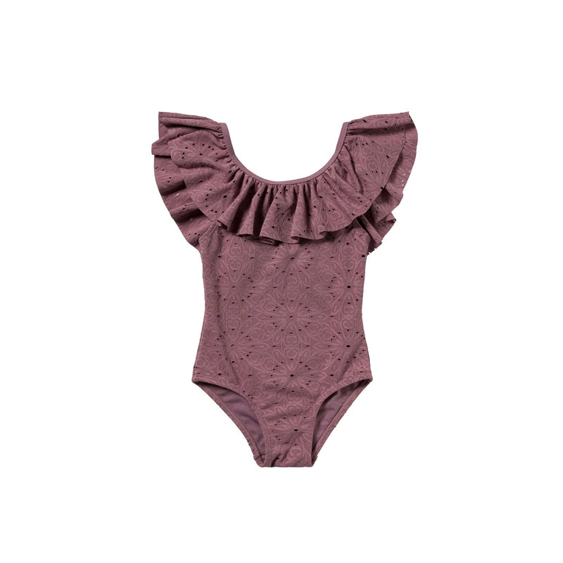 Salted Stories - Badpak - Broderie - Dusky Orchid