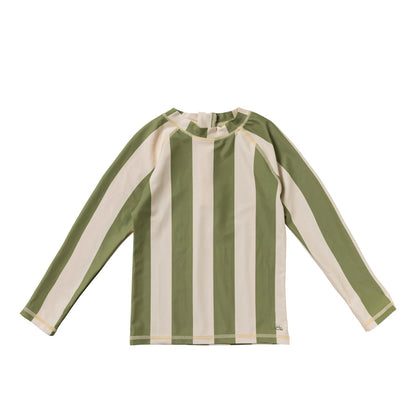 Salted Stories - UV Zwemshirt Lange Mouwen - Wide Stripe - Iguana - Little Things