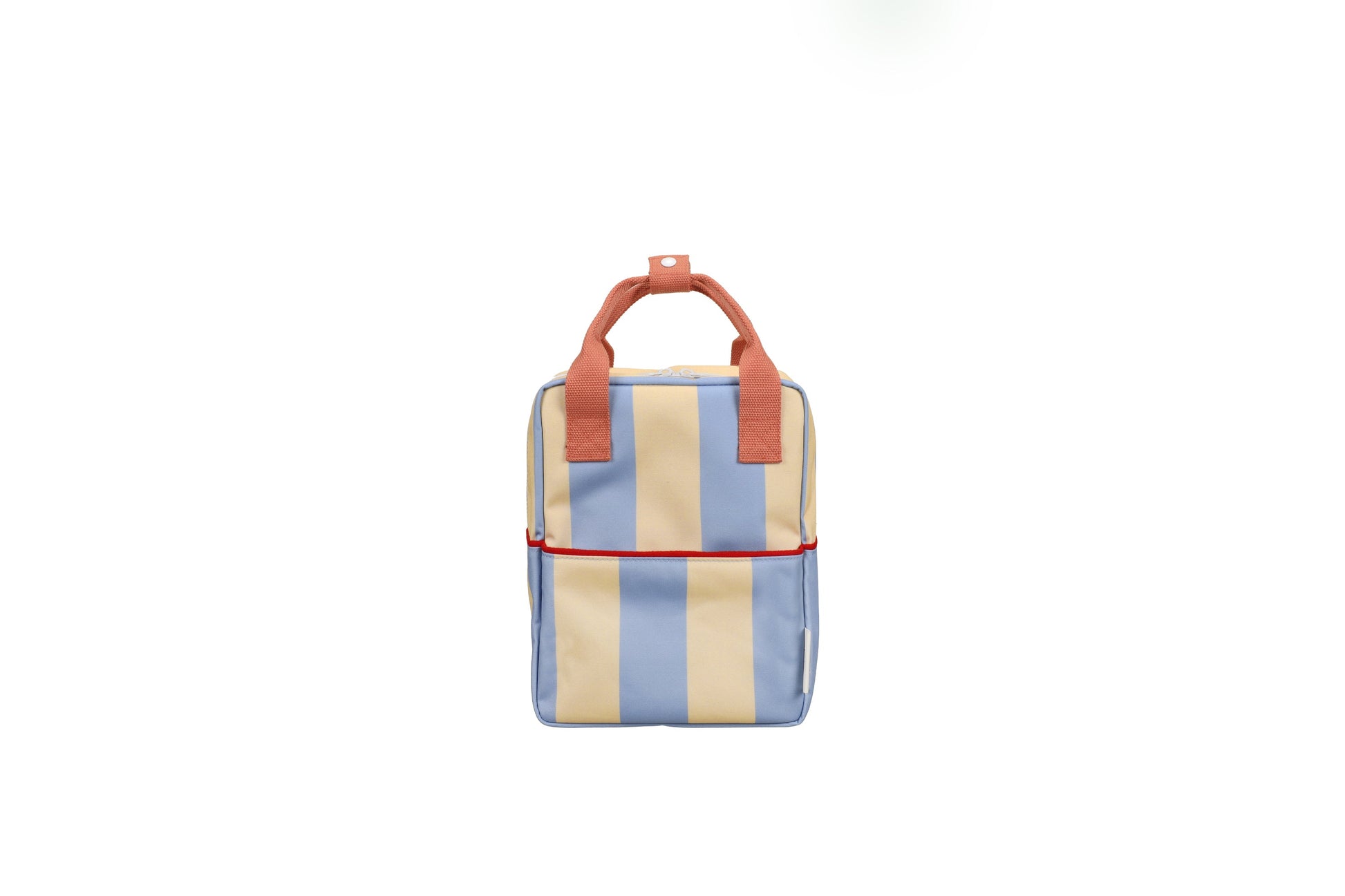 Sticky Lemon Backpack Small – Stripes - Cloud Blue & Twiggy Beige - Little Things