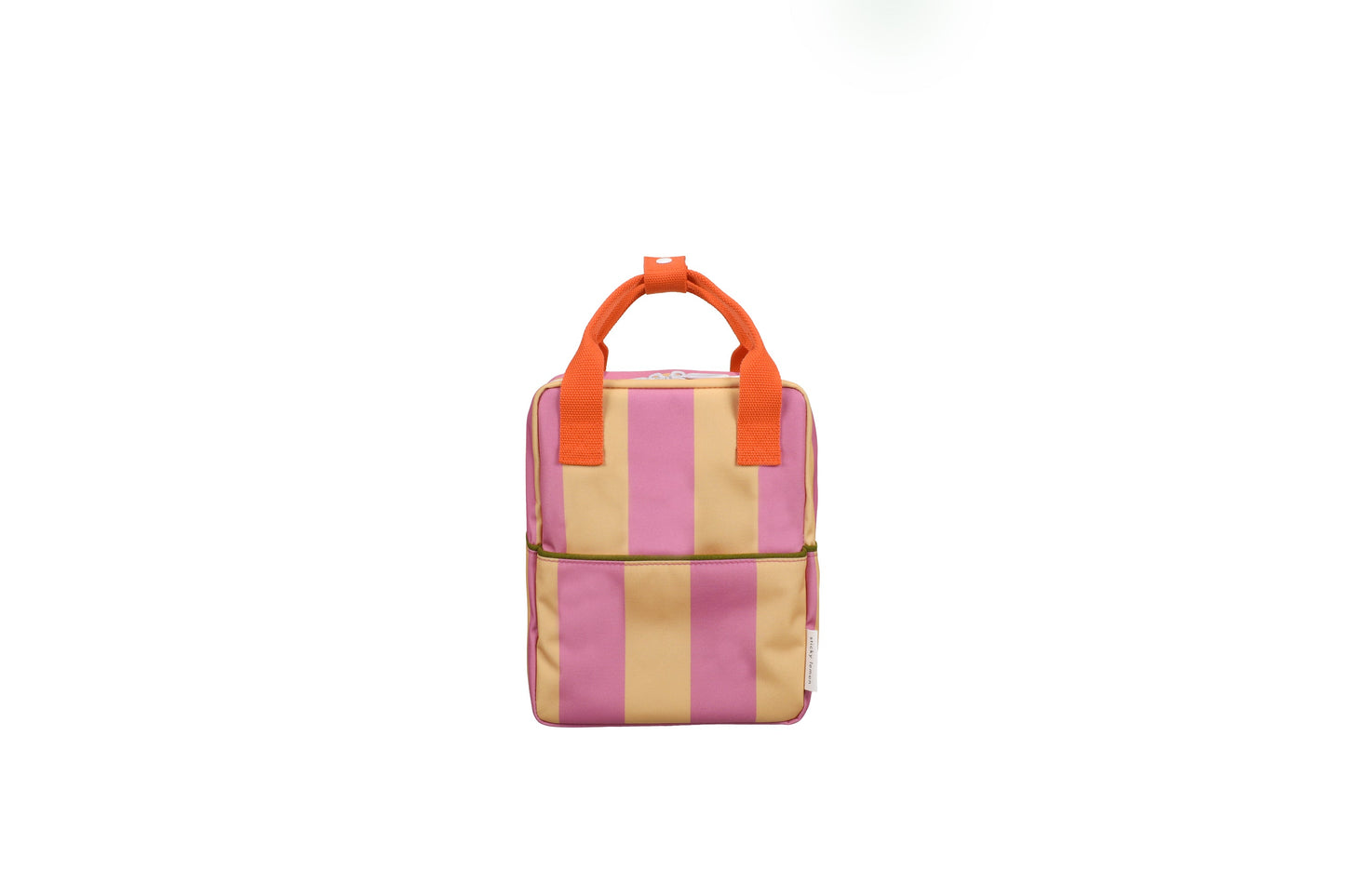 Sticky Lemon Backpack Small – Stripes - Rosebay Pink & Apple Juice - Little Things