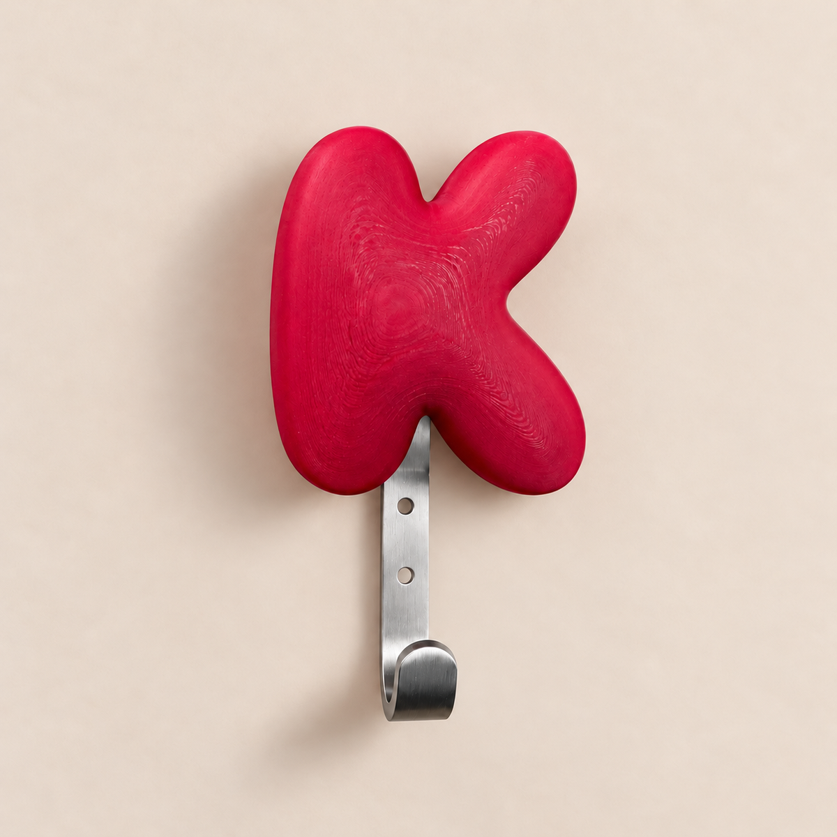 Bubble Letter Wandhaak - Little Things 3D