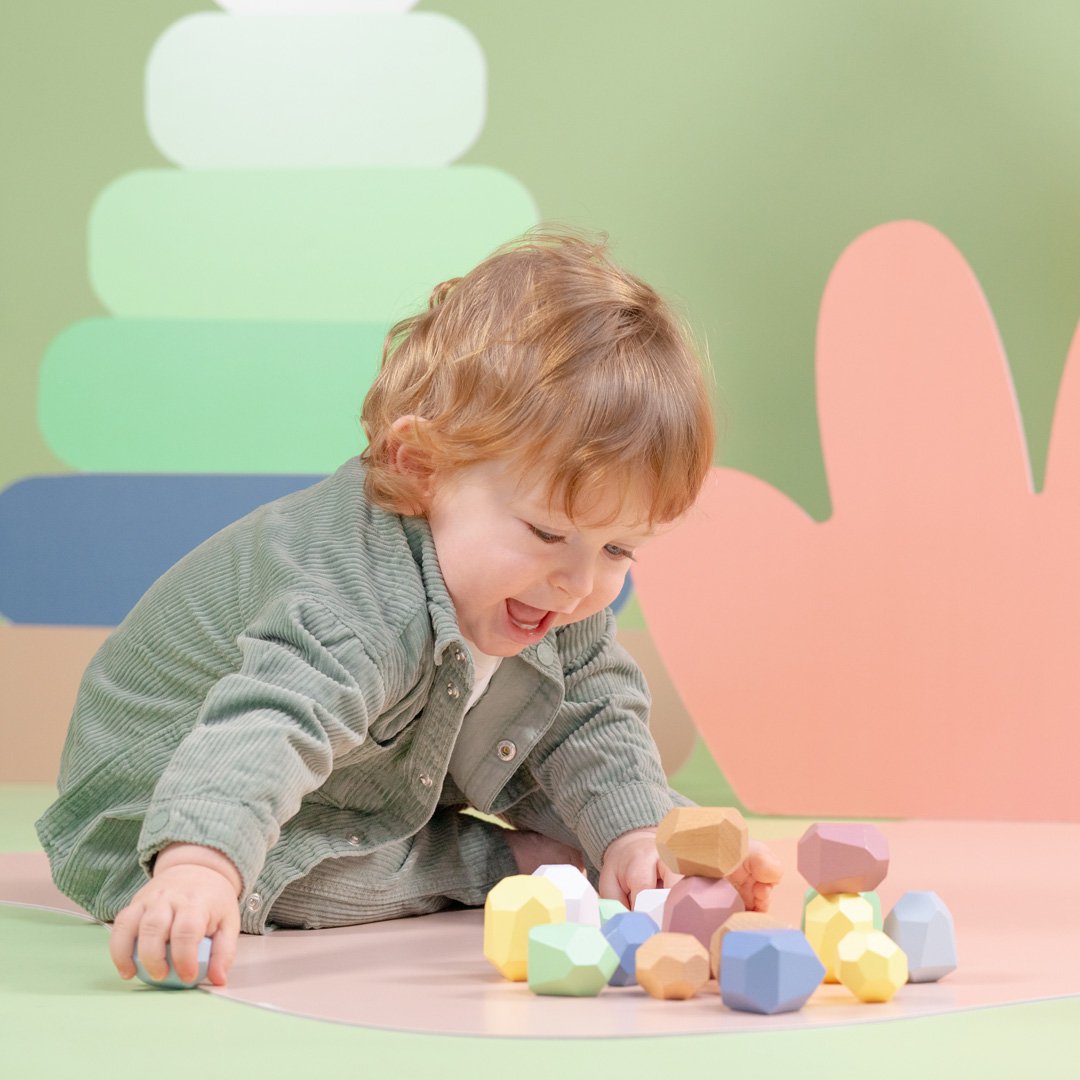 Woet - Houten Balansblokken - 18 - delig - Little Things