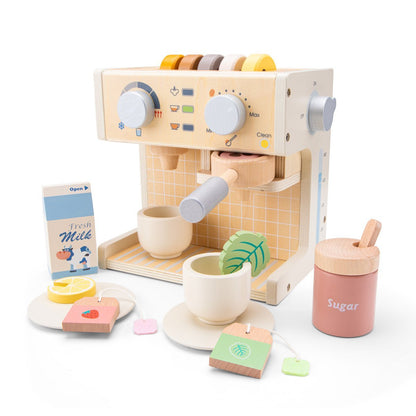 Woet - Houten Koffiezetapparaat Speelgoed - Little Things